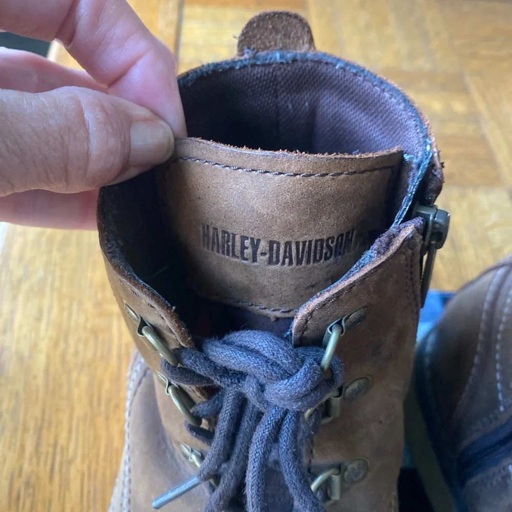 Harley-Davidson Hagerman Men's Boots US Size 8 Brown Leather